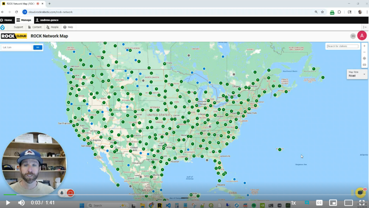 ROCK Network Map Update
