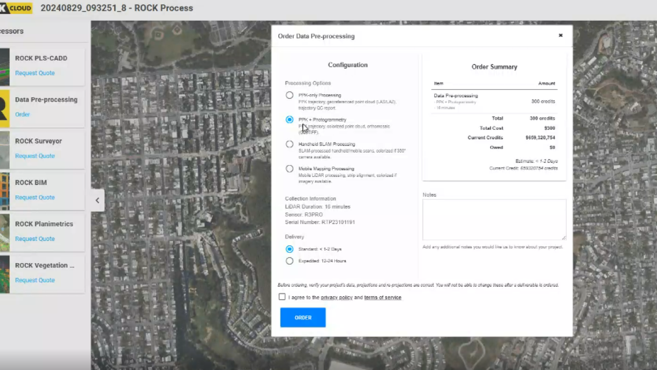New ROCK Desktop Processing Option!